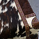 Судук texas spotted fur decor. Хранение вещей. Old Loft. Ярмарка Мастеров.  Фото №4