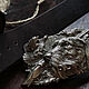 Кожаный коричневый ремень с литой пряжкой Охота. Ремни. Виталий Самарин  V.V.S. (Samar). Ярмарка Мастеров.  Фото №6