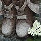 Валяные ботинки "Хайку", Ботинки, Киев,  Фото №1