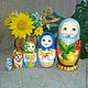 Nesting doll tale Turnip 5 seats. Dolls1. Original painted Souvenirs and gift. Online shopping on My Livemaster.  Фото №2
