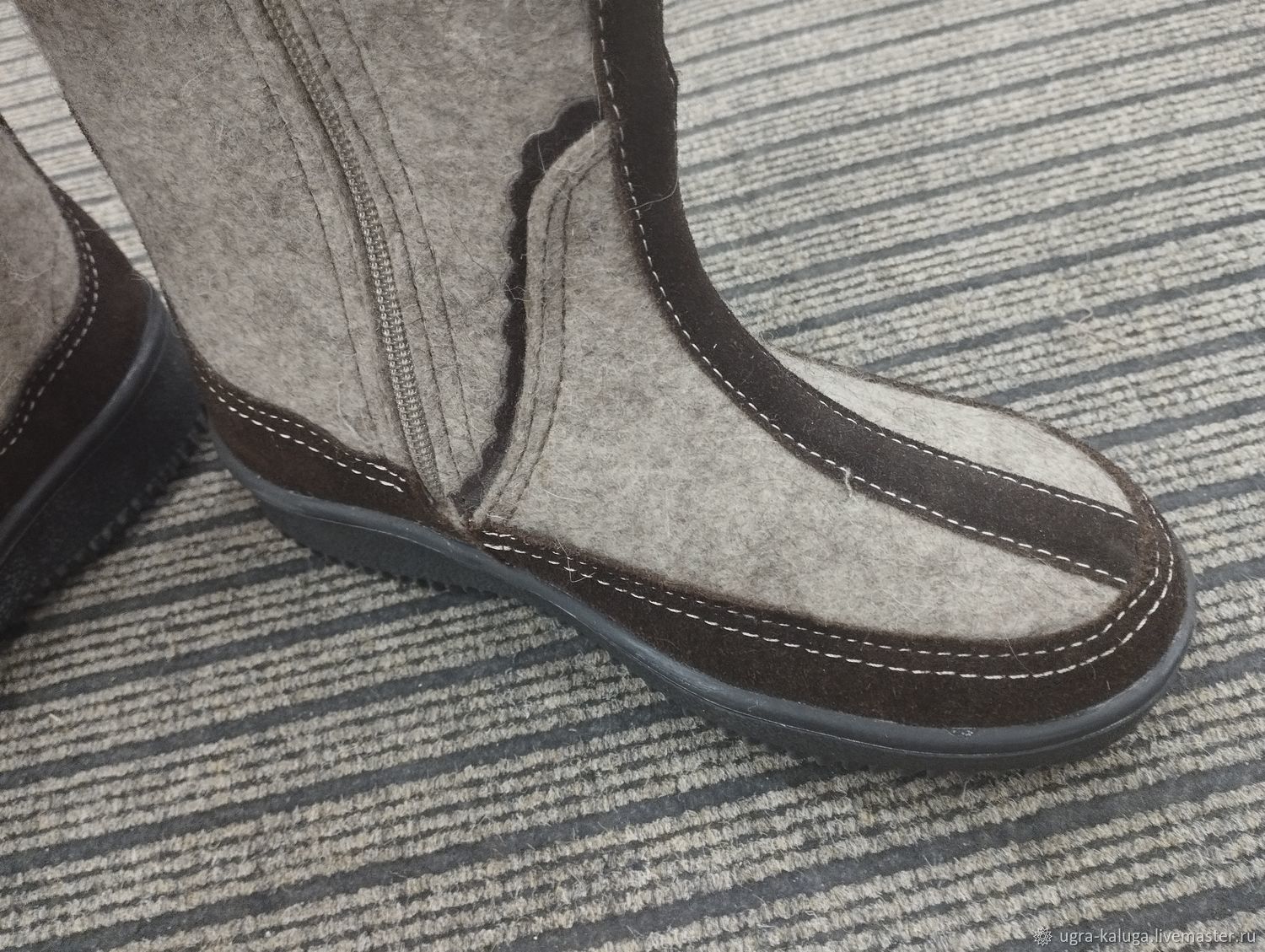 Винтаж: Сапоги войлочные женские - валенки - Енот купить в интернет ...