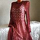 Evening dress' Anastasia ' mohair, handmade, Dresses, Dmitrov,  Фото №1