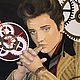 "Elvis" картина маслом на холсте для дома в интерьер. Картины. Стильные картины Дарьи Савельевой. Интернет-магазин Ярмарка Мастеров.  Фото №2