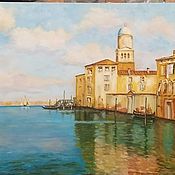 Картины и панно handmade. Livemaster - original item Pictures: Oil painting. Venice.. Handmade.