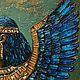  Фактурная картина Богиня Исида Масло и Талант. Картины. Картины маслом в дом Жизнь на холсте. Ярмарка Мастеров.  Фото №4