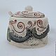 Sugar bowl 'Dragon tenderness'. Sugar Bowls. author's ceramics. Online shopping on My Livemaster.  Фото №2