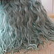 Mohair tress (turquoise) (for dolls). Doll hair. Hair and everything for dolls. My Livemaster. Фото №5