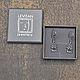 Елочки. Серьги классические. LEVITAN jewellery. Ярмарка Мастеров.  Фото №6
