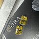 Желтые муассаниты бриллианты 2 ct. Заготовки для украшений. Exclusive Gems. Ярмарка Мастеров.  Фото №4
