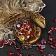 Брошь " Мой золотой". Брошь-булавка. Аксессуары с душой и стилем(Лана). Интернет-магазин Ярмарка Мастеров.  Фото №2