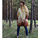 Coat felted Autumn etude. Coats. silk wool. Online shopping on My Livemaster.  Фото №2