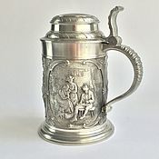 Винтаж handmade. Livemaster - original item Beer mug made of tin from the Defregge collection. Handmade.