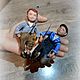 Заказать Ватные елочные игрушки Хулиганы. Анна Трам (anna-tram). Ярмарка Мастеров. . Интерьерная кукла Фото №3