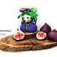 Knitted toys. figs! Collection ' Flower hedgehogs!'. Amigurumi dolls and toys. Cross stitch and beads!. My Livemaster. Фото №8