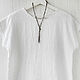 Basic blouse made of white linen. Blouses. etnoart (etnoart). My Livemaster. Фото №4