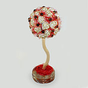 Цветы и флористика handmade. Livemaster - original item Tree-topiary of smoky quartz 