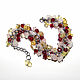 Bracelet stones citrine, rose quartz and glass beads. Bead bracelet. krasota-prirody. My Livemaster. Фото №4