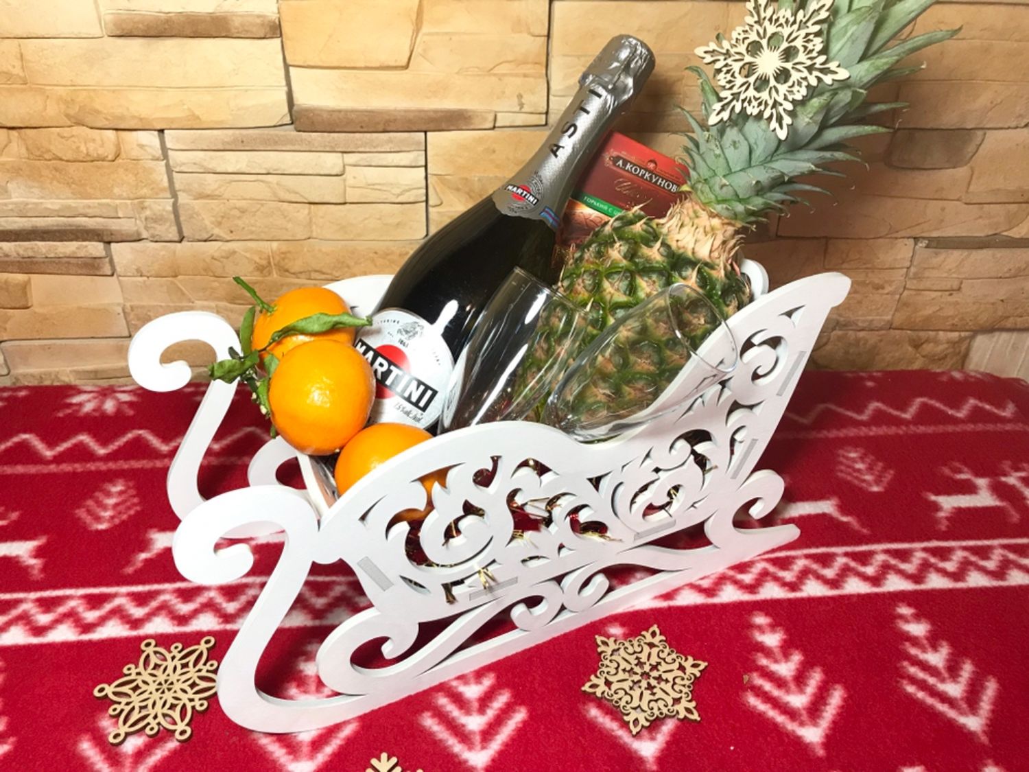 Новогодние Подарки Сани Новогодние Подарки Сани