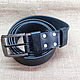 The belt is durable, leather. Extended. Straps. aleksei32067. Online shopping on My Livemaster.  Фото №2