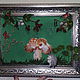 Картина из ракушек Ежик с грибом, Витражи, Чебаркуль,  Фото №1