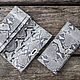 Wallet genuine Python skin . Leather wallet - clutch, Wallets, Denpasar,  Фото №1