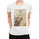 Cotton T-shirt 'Yuri Gagarin'. T-shirts and undershirts for men. Dreamshirts. Online shopping on My Livemaster.  Фото №2