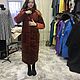 Пуховик бархатный amber. Пуховики. Oksana Vadyun. Ярмарка Мастеров.  Фото №4