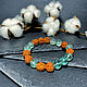 Order Bracelet made of Rudraksha and Fluorite. oko-siriusa. Livemaster. . Bead bracelet Фото №3