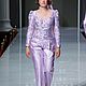 Брюки экокожа Нежная сирень. Брюки. Одежда и аксессуары Батик ANN LOOK. Ярмарка Мастеров.  Фото №7