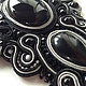 Заказать Сутажное колье "Silent film". Podzim (soutache). Ярмарка Мастеров. . Колье Фото №3