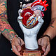 "in my hands". Skull art. Скульптуры. Nelly Ertceva. Ярмарка Мастеров.  Фото №6