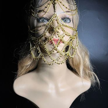 Аксессуары ручной работы. Ярмарка Мастеров - ручная работа Маска «Дюна». Handmade.