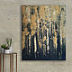 Interior painting 'Gold'. Painting with gold leaf, Pictures, Belgorod,  Фото №1