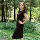 Платье миди с секретом для кормления из трикотажа ШОКОЛАД. Платья. GMouse_clothes. Интернет-магазин Ярмарка Мастеров.  Фото №2