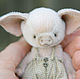 Piglet, piggy, miniature pig, 8 cm. Stuffed Toys. ArtKulik (artkulik). Online shopping on My Livemaster.  Фото №2