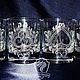 A deck of cards. Highball glasses. Water Glasses. ArtGraving. Online shopping on My Livemaster.  Фото №2