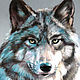 Order The Snow Wolf. Original. Pastel. Valeria Akulova ART. Livemaster. . Pictures Фото №3