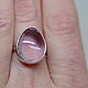 Ring with amethyst 'Pure drop', silver. Rings. EdGems jewerly. My Livemaster. Фото №4