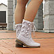 Botas de primavera 'Natalia'. High Boots. KnittedBoots. Интернет-магазин Ярмарка Мастеров.  Фото №2