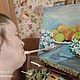 Ароматная весна. Картины. Наталия Ж. Кисточка послушная губам. Ярмарка Мастеров.  Фото №6