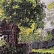 Заказать Деревня алмазная картина. Артовед - творческая мастерская. Ярмарка Мастеров. . Картины Фото №3