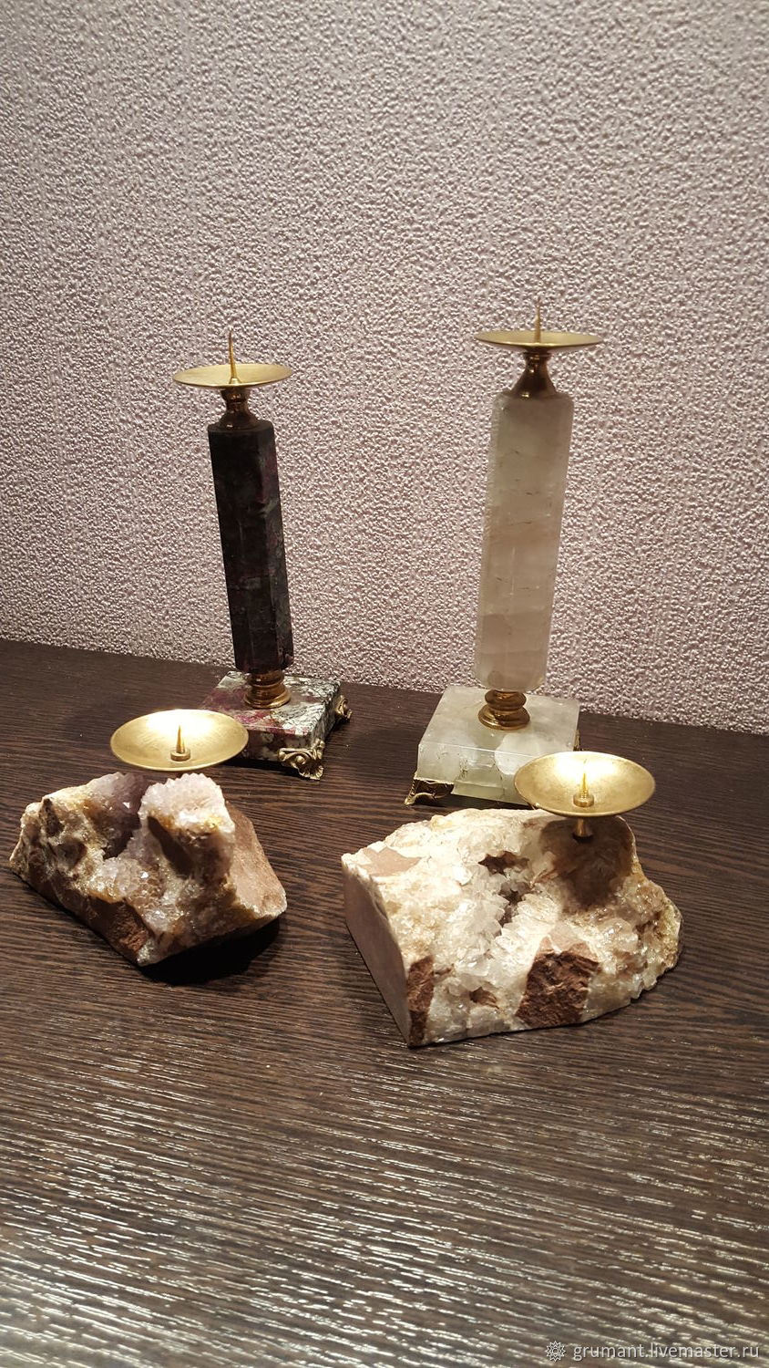 Подсвечники из натурального камня в интернет-магазине на Ярмарке ...