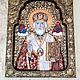 Икона резная. Иконы. Виктория Суддина (vikavlad70). Ярмарка Мастеров.  Фото №5