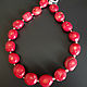 Order Necklace "Passion for life" coral natural. Women's secrets. Livemaster. . Necklace Фото №3
