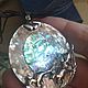 Подвеска из раковины Paua Abalone. Подвеска. Sarovsale. Интернет-магазин Ярмарка Мастеров.  Фото №2