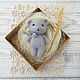MK at elm-spoked Mouse Baby. Knitting patterns. IgmaryBOX. Online shopping on My Livemaster.  Фото №2