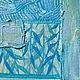 Текстурная картина "В цвете тиффани". Картины. Cherepahina | Интерьерные картины. Ярмарка Мастеров.  Фото №6