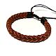 Order Bracelet braided: Leather braided bracelet. A.G.A.T. Livemaster. . Braided bracelet Фото №3