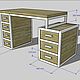 Стол письменный. Столы. EasyLOFT. Ярмарка Мастеров.  Фото №5