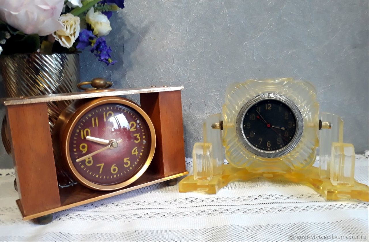 Каминные настольные часы Маяк, Молния, винтаж купить в интернет-магазине Ярмарка Мастеров по цене 2688 ₽ – PYWQ8RU